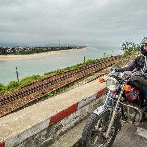 Easy Rider op motor over de Hai Van Pass