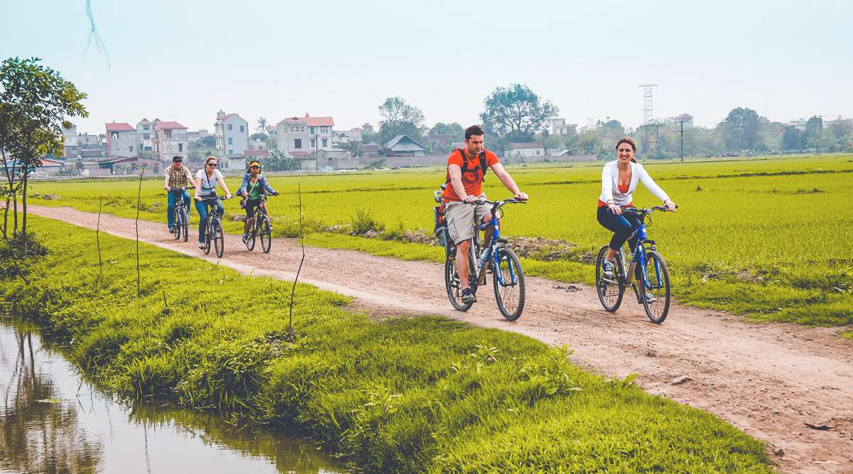 fietsen in Hanoi tour
