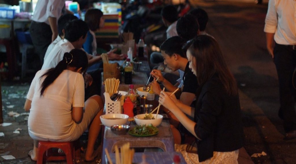 street food in Ho Chi Minh City