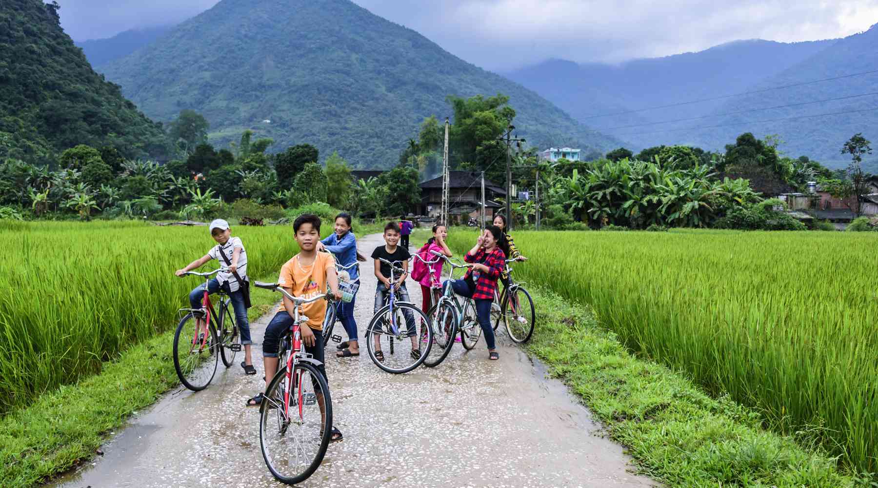 Vietnam met kinderen