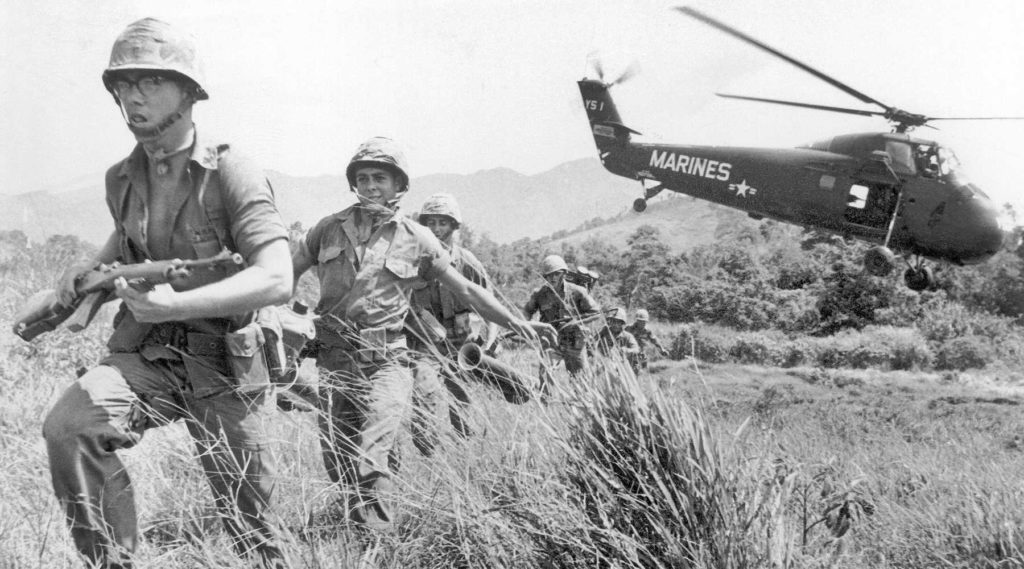 Vietnam Oorlog bestemmingen