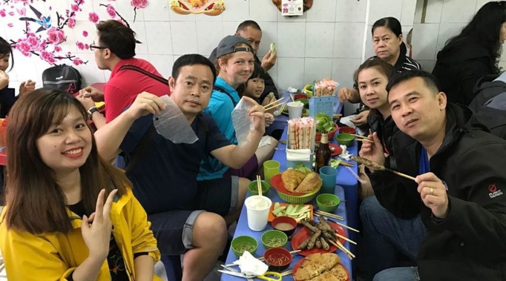 Hanoi street food tour