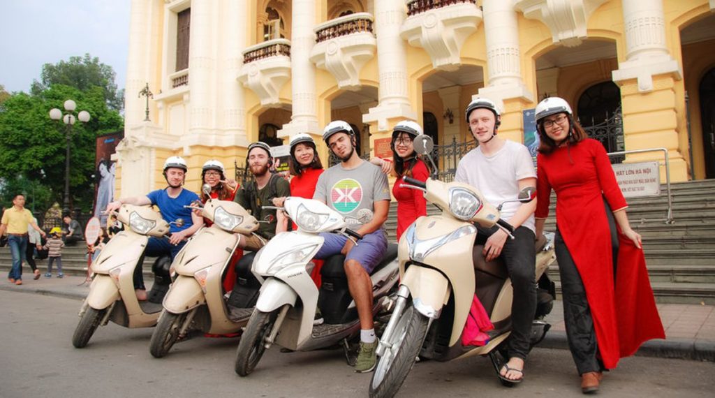 Motor tour Hanoi