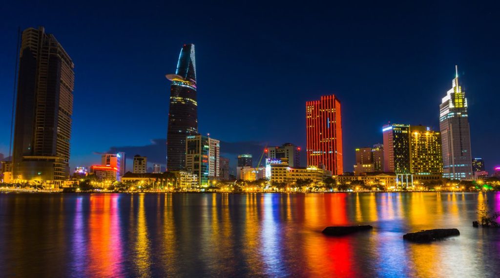 Ho Chi Minh City skyline