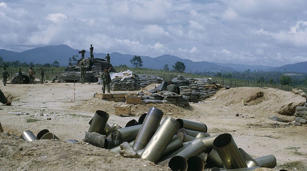 Vietnam oorlog in de centrale hooglanden