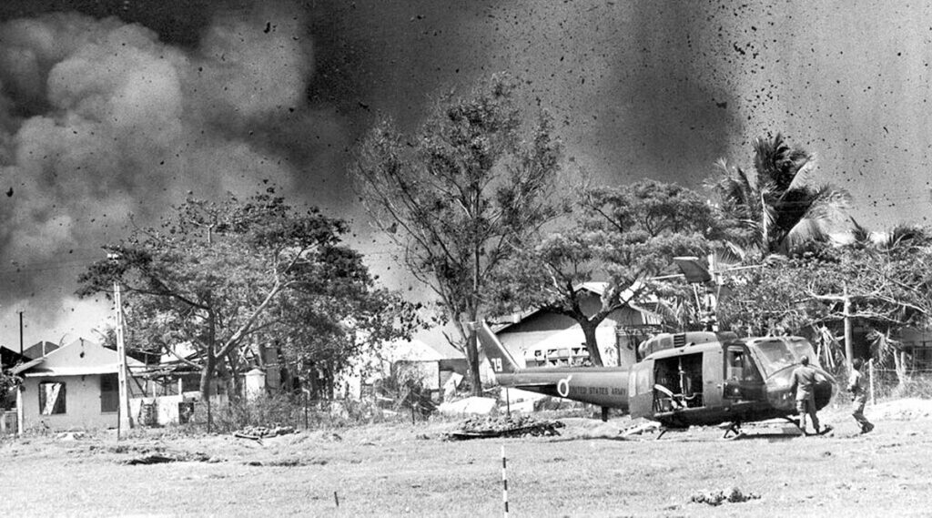 Het Tet offensief in 1968; het begin van het einde van de Vietnamoorlog