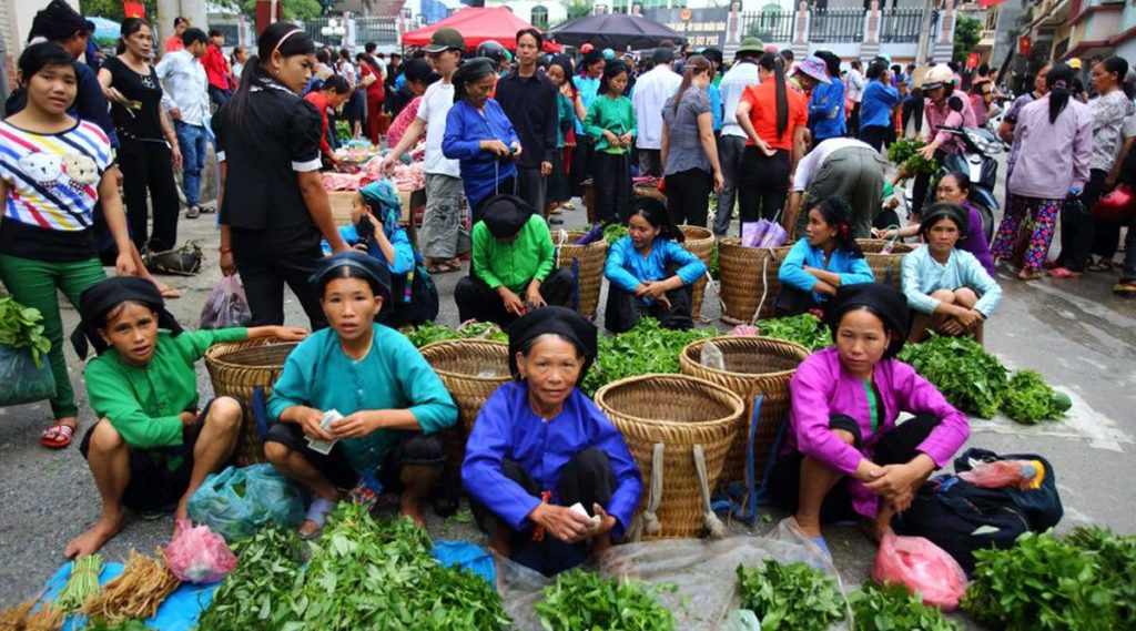 Hoang Su Phi-markt