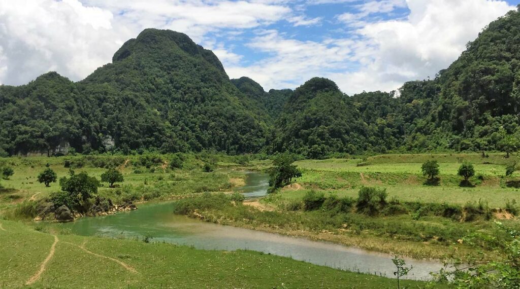 Phong Nha platteland