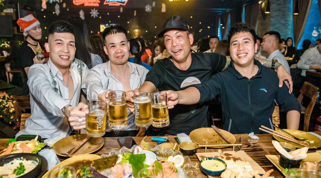 bier club populaire voor uitgaan in Vietnam