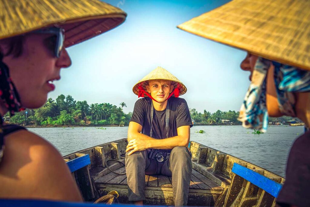 boottocht door de Mekong Delta in Can Tho