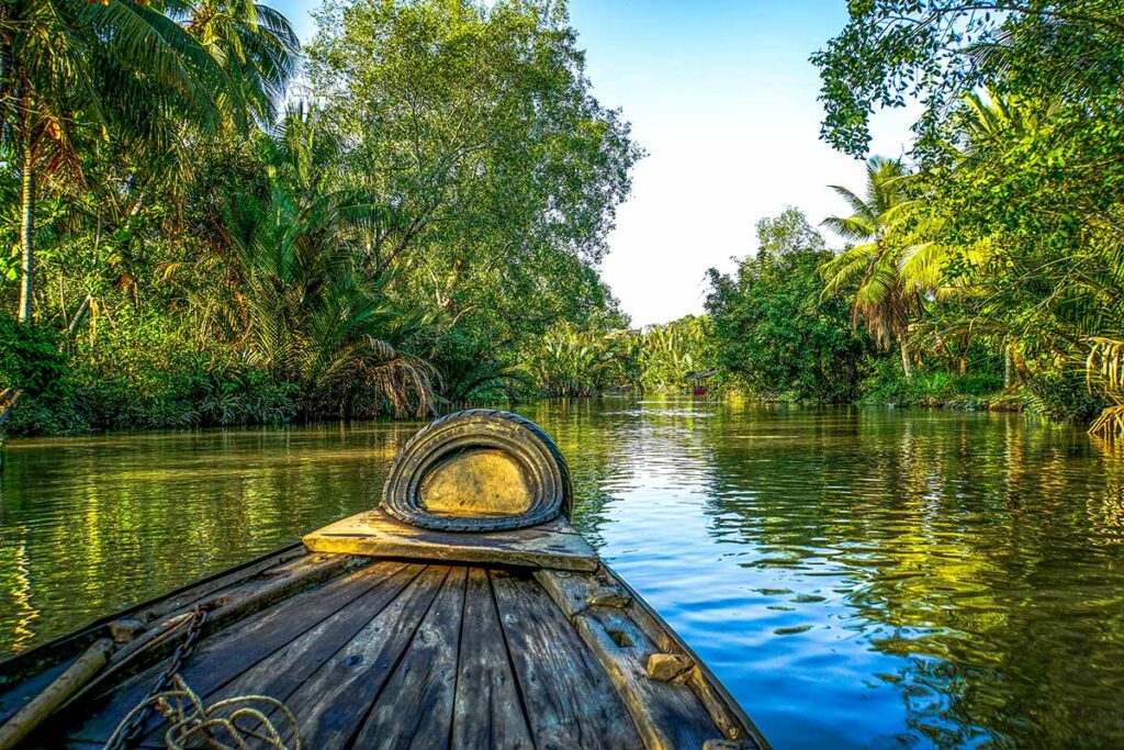 boottocht door de Mekong Delta in Can Tho