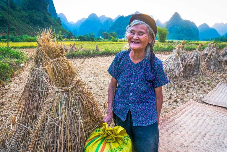 Cao Bang platteland