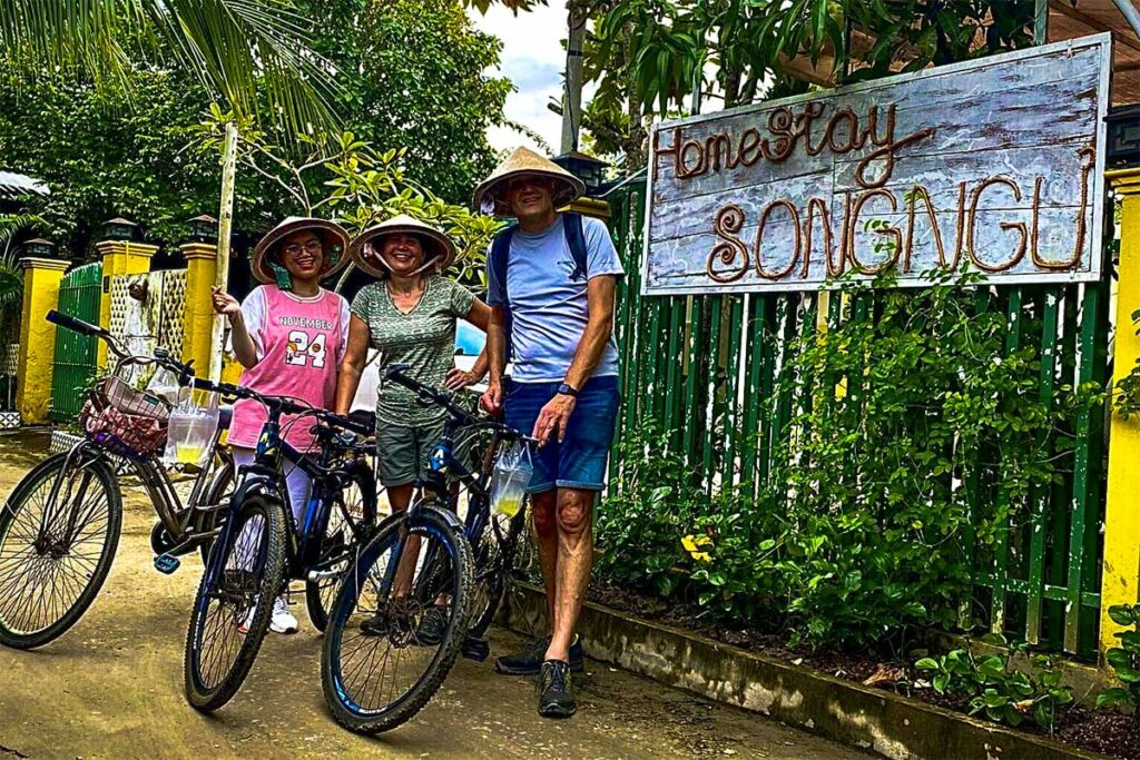Fietsen in Can Tho in de Mekong Depta