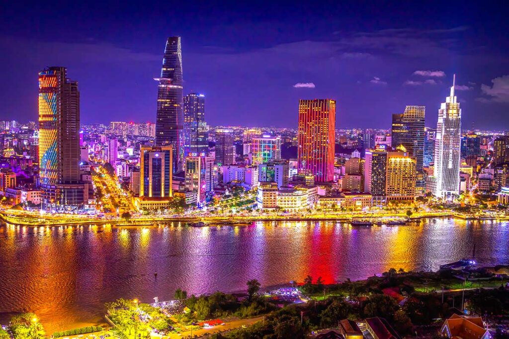 Ho Chi Minh City skyline