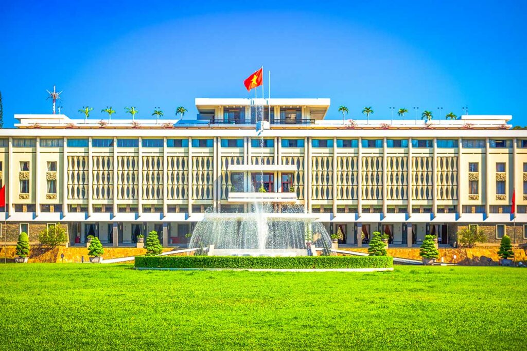 Independence Paleis in Ho Chi Minh City