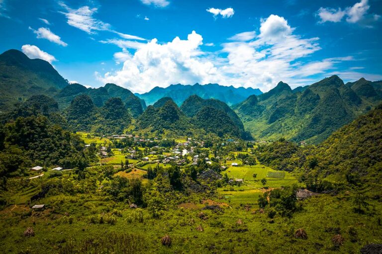 Lung Ho uitzichtpunt in Ha Giang