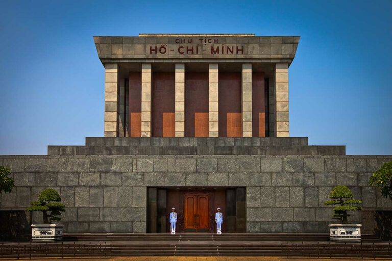 Ho Chi Minh Mausoleum in Hanoi