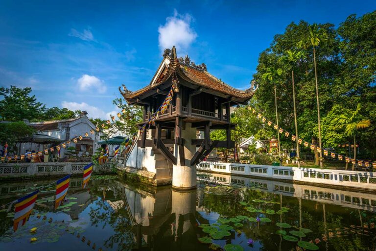 One Pillar Pagoda in Hanoi