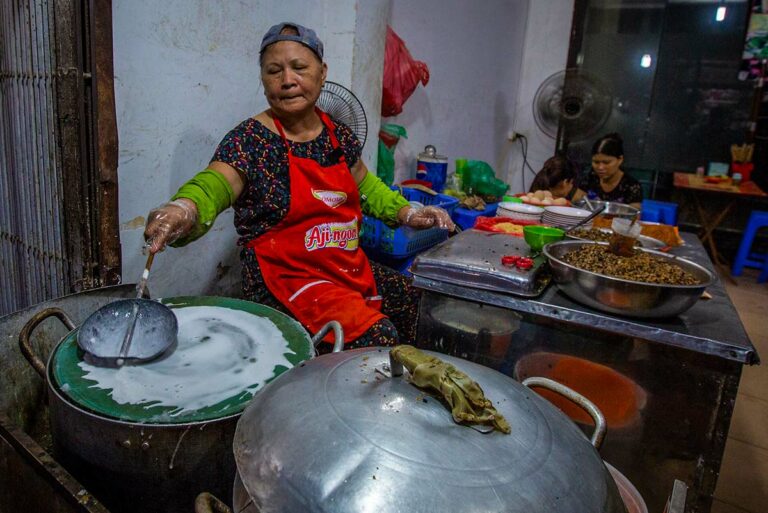 street food in Hanoi