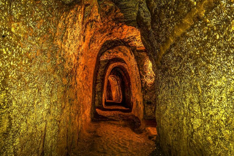 Vinh Moc Tunnels in de DMZ van Vietnam