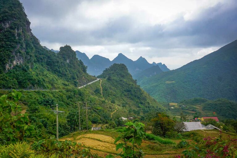 Cao Bang platteland