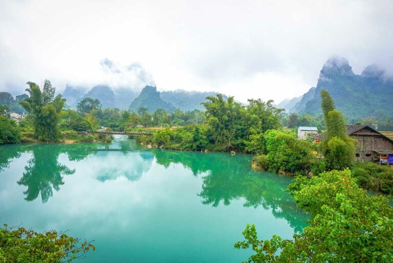 Cao Bang platteland