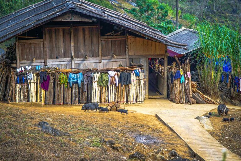 Ha Giang ethnische mensen