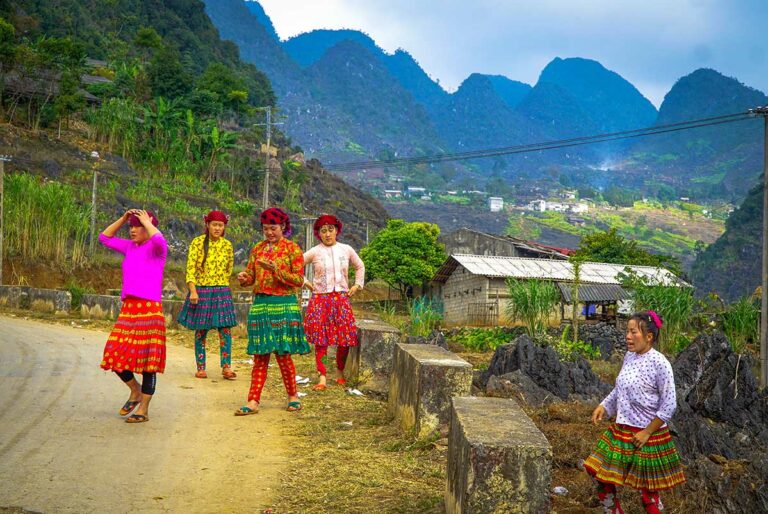 Ha Giang ethnische mensen