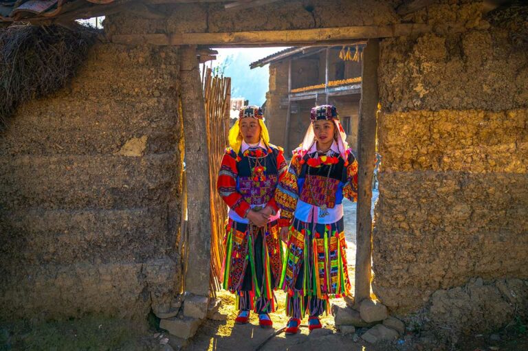 Lo Lo Chai ethnische groep in Ha Giang