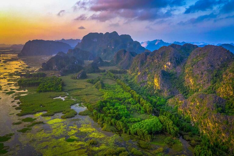 Van Long Nature Reserve in Ninh Binh