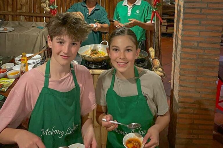 mekong lodge kookdemonstratie kinderen 1