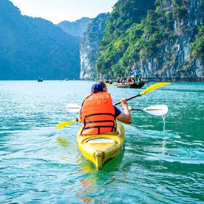 Kajakken in Lan Ha Bay