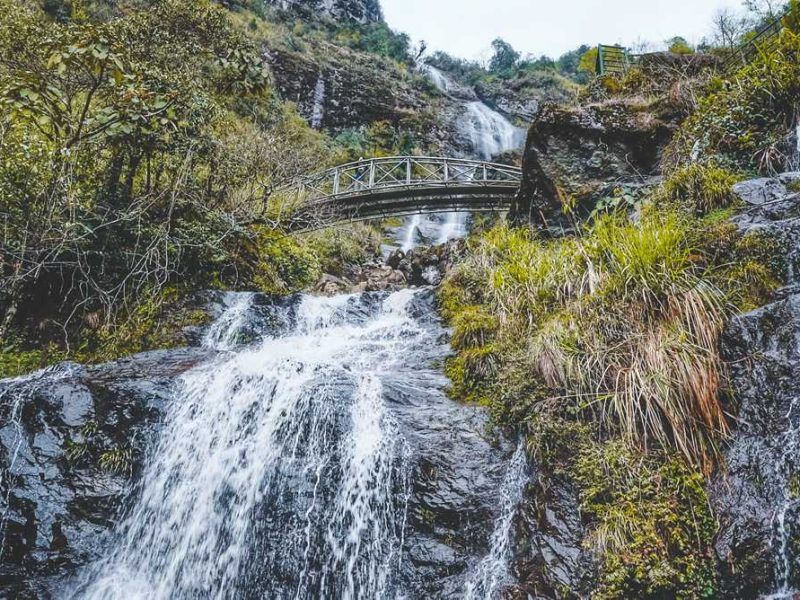 Silver waterval Sapa